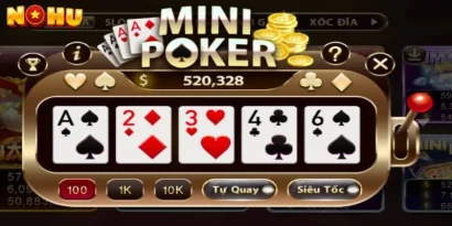 Nổ hũ Mini Poker