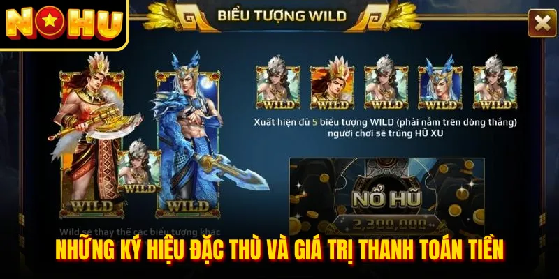 Những ký hiệu đặc thù và giá trị thanh toán tiền