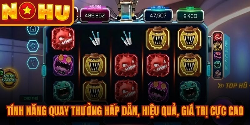 Siêu Nổ Hũ - Quay May Mắn Hàng Ngày, Trúng Jackpot Lớn 2 Tính năng quay thưởng hấp dẫn, hiệu quả, giá trị cực cao