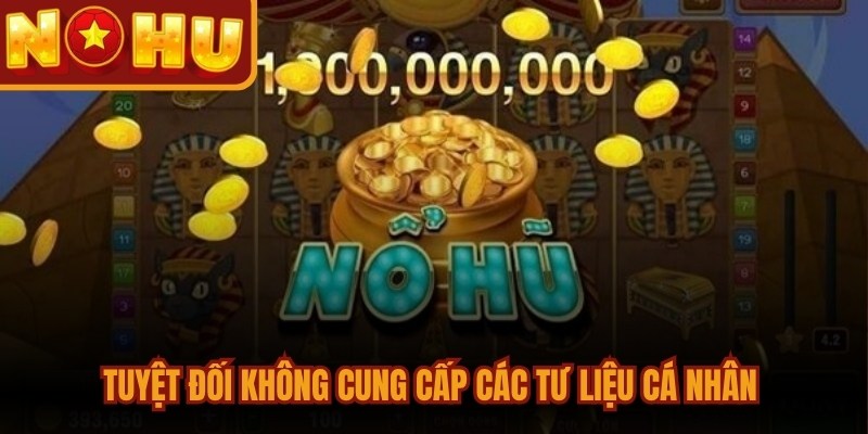 Tuyệt đối không cung cấp các tư liệu cá nhân cho ứng dụng tool
