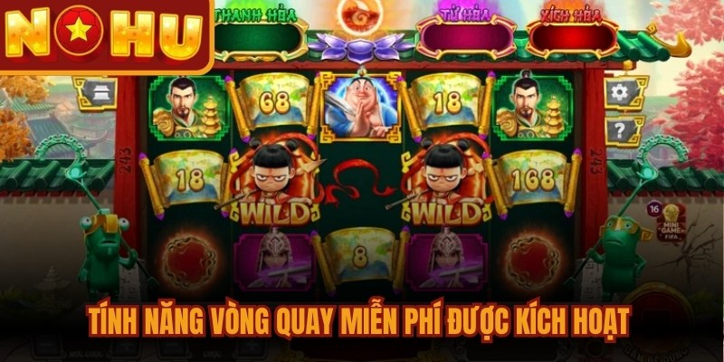 Tính năng Vòng quay miễn phí được kích hoạt cho người may mắn