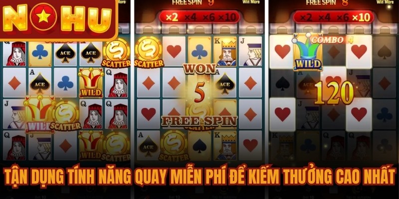 Siêu Cấp ACE - Huyền Thoại Nổ Hũ Đứng Top 1 Hiện Nay 3 Tận dụng tính năng quay miễn phí để kiếm thưởng cao nhất