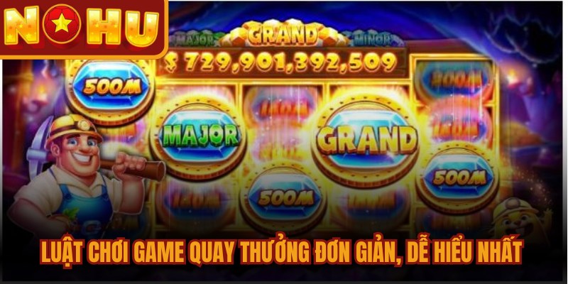 Luật chơi game quay thưởng đơn giản, dễ hiểu nhất cho thành viên